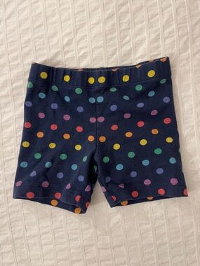 Primary Navy Multicolor Polka Dot Stretch Shorts